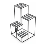 Estante para plantas hierro 4 niveles Estante para plantas hierro 4 niveles