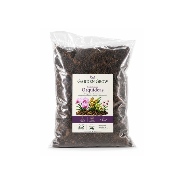 Sustrato para orquídeas Garden Grow 2,5 lts Sustrato para orquídeas Garden Grow 2,5 lts