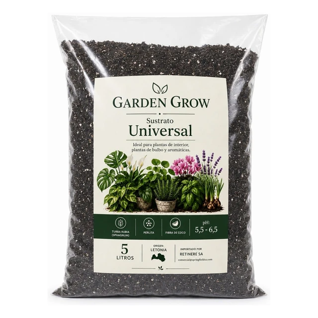Sustrato Universal Garden Grow 5 lts 5 lts