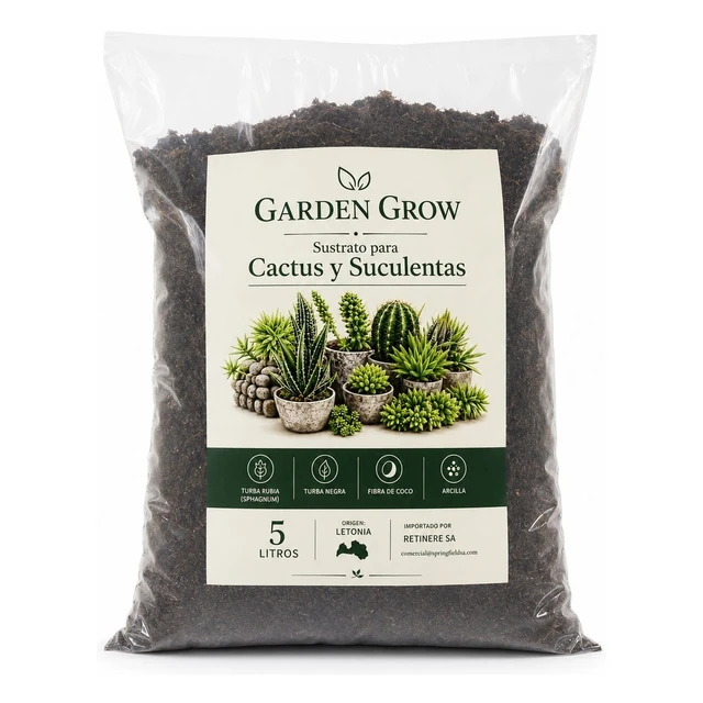 Sustrato para Cactus y Suculentas Garden Grow 5 lts Sustrato para Cactus y Suculentas Garden Grow 5 lts