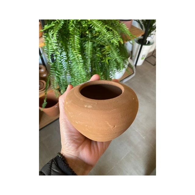 Vasija barro artesanal 10cm Vasija barro artesanal 10cm