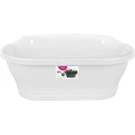 Corsica Wall Basket 39 cm White