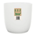 Maceta Flow Flowerpot 30 cm White