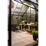 Green Basics Growpot Square Allin1 25 cm Living Black