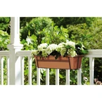 Jardinera Green Basics Trough 40 cm C/Plato Mild Terra