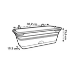 Jardinera C/Soporte Basics Trough Mini Allin1 30 cm Mild Terra