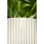 Maceta Vibes Fold Round 16 cm Silky White