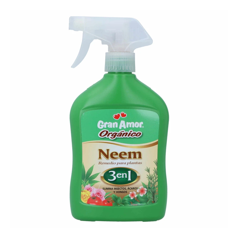 Neem Orgánico 3 en 1 - Spray 500cc Neem Orgánico 3 en 1 - Spray 500cc