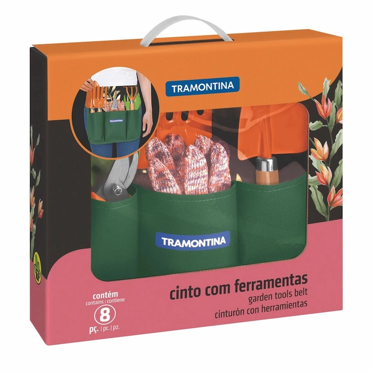 Set de Herramientas de Jardineria Tramontina 