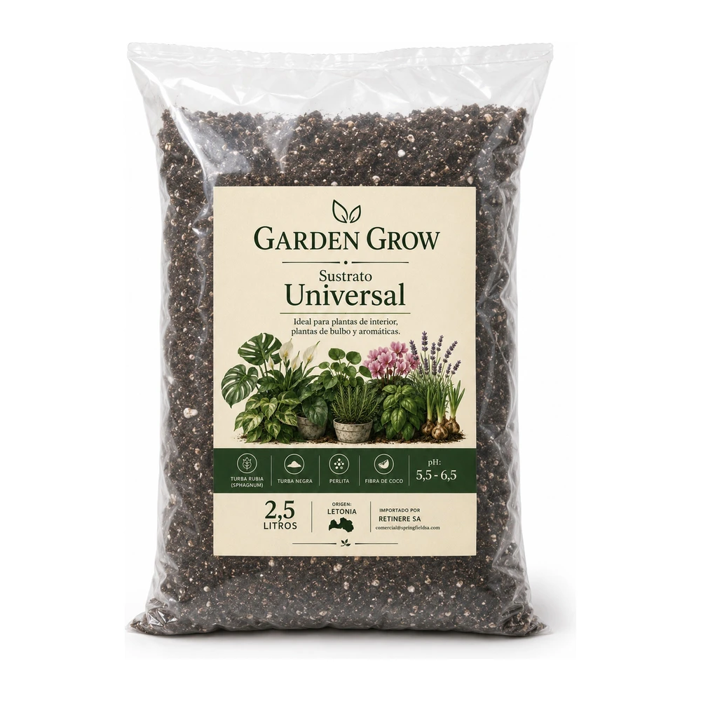 Sustrato Universal Garden Grow 2,5 lts Sustrato Universal Garden Grow 2,5 lts
