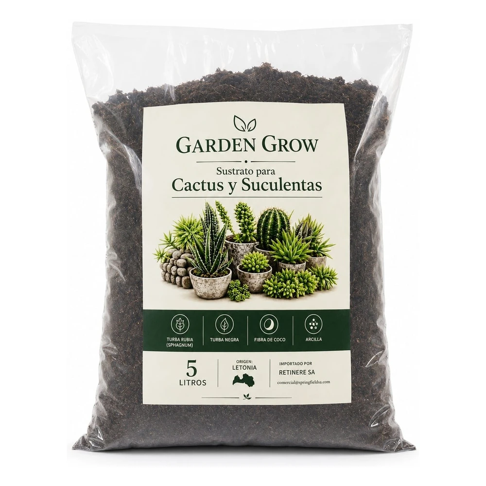 Sustrato para Cactus y Suculentas Garden Grow 5 lts Sustrato para Cactus y Suculentas Garden Grow 5 lts