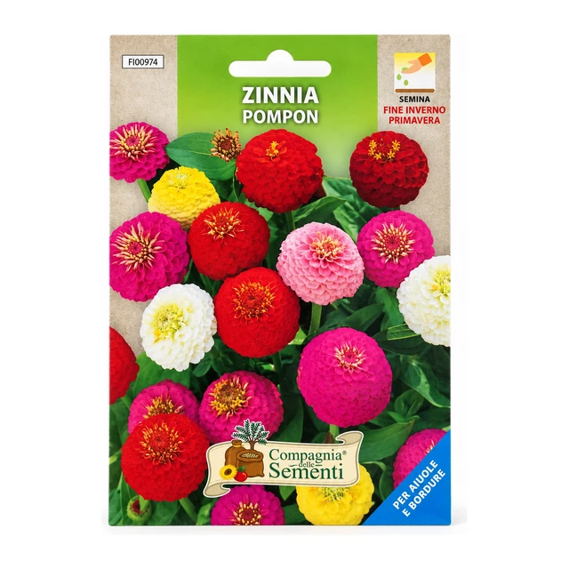 Semillas Zinnia Lilliput Doppia Semillas Zinnia Lilliput Doppia