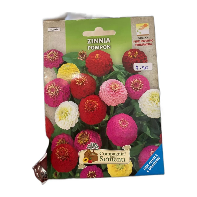 Semillas Zinnia Lilliput Doppia Semillas Zinnia Lilliput Doppia