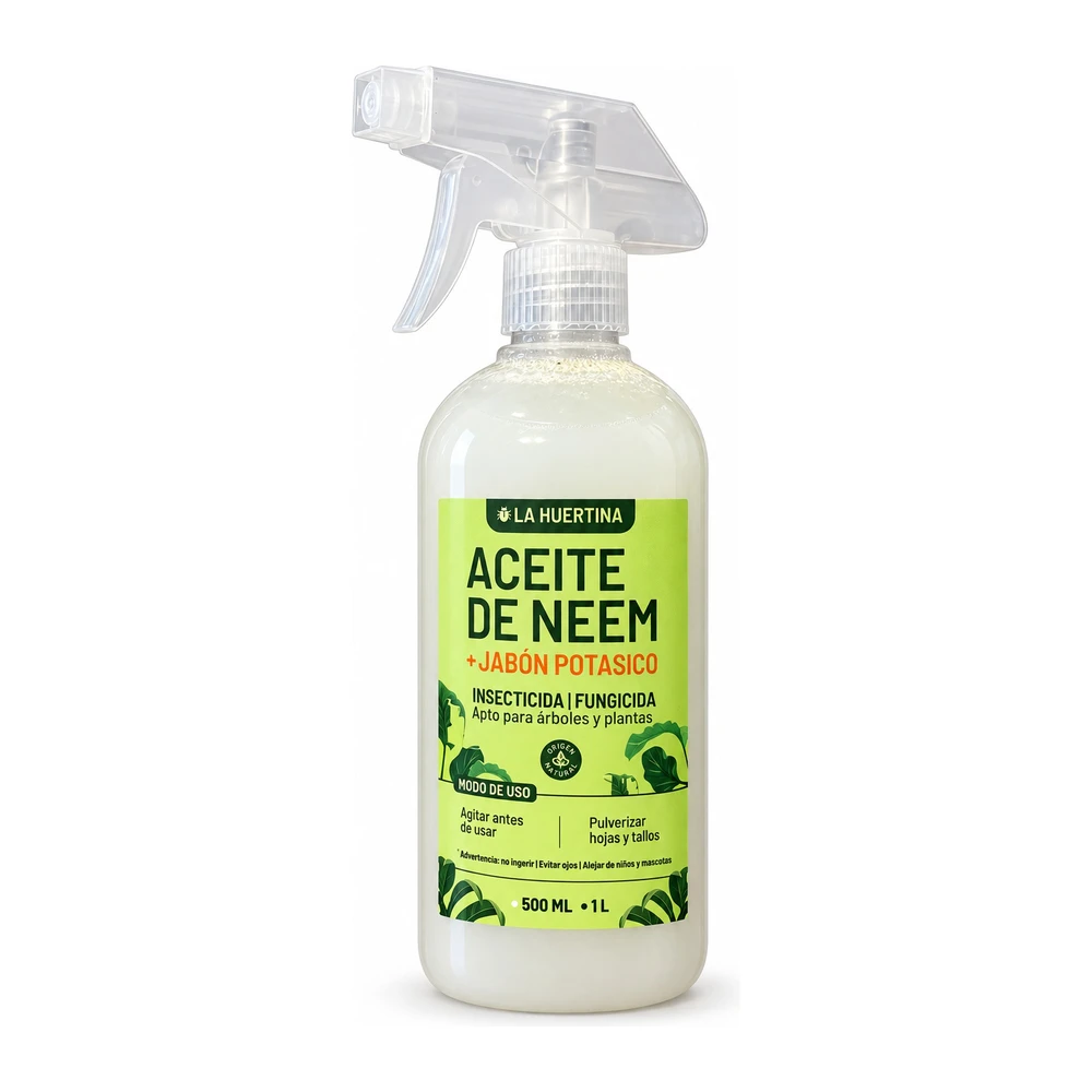 Aceite de Neem + Jabon Potasico Aceite de Neem + Jabon Potasico