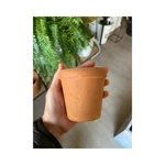 Maceta barro artesanal 8cm diametro Maceta barro artesanal 8cm diametro