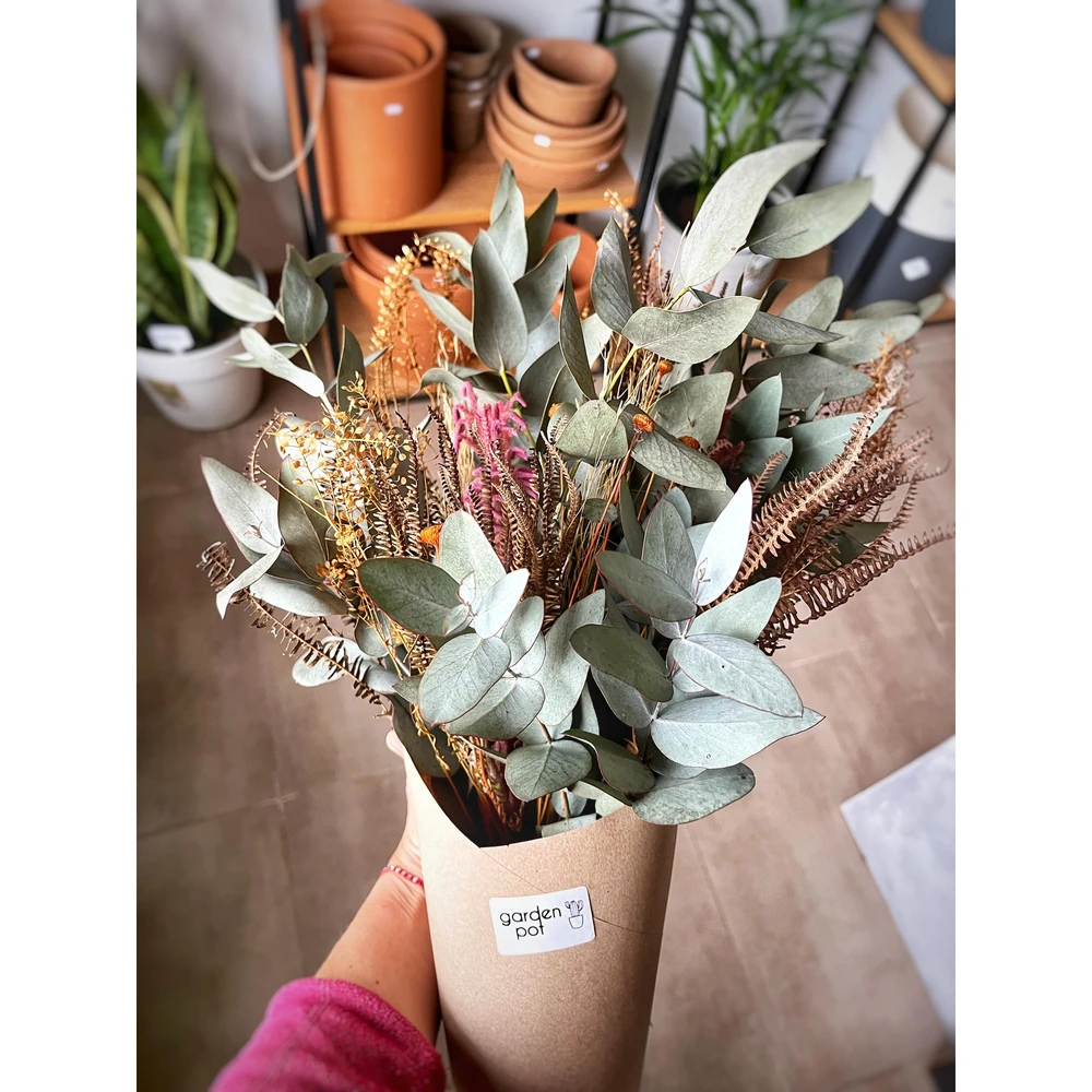 Ramo Flores Secas Mediano Eucalyptus Ramo Flores Secas Mediano Eucalyptus