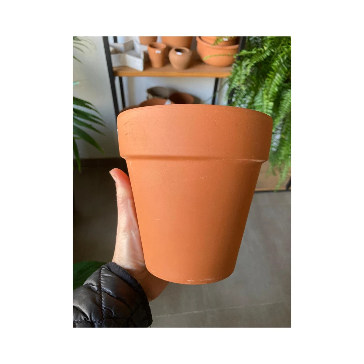 Maceta barro 14cm diametro 