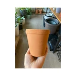 Maceta barro artesanal 10cm diametro Maceta barro artesanal 10cm diametro