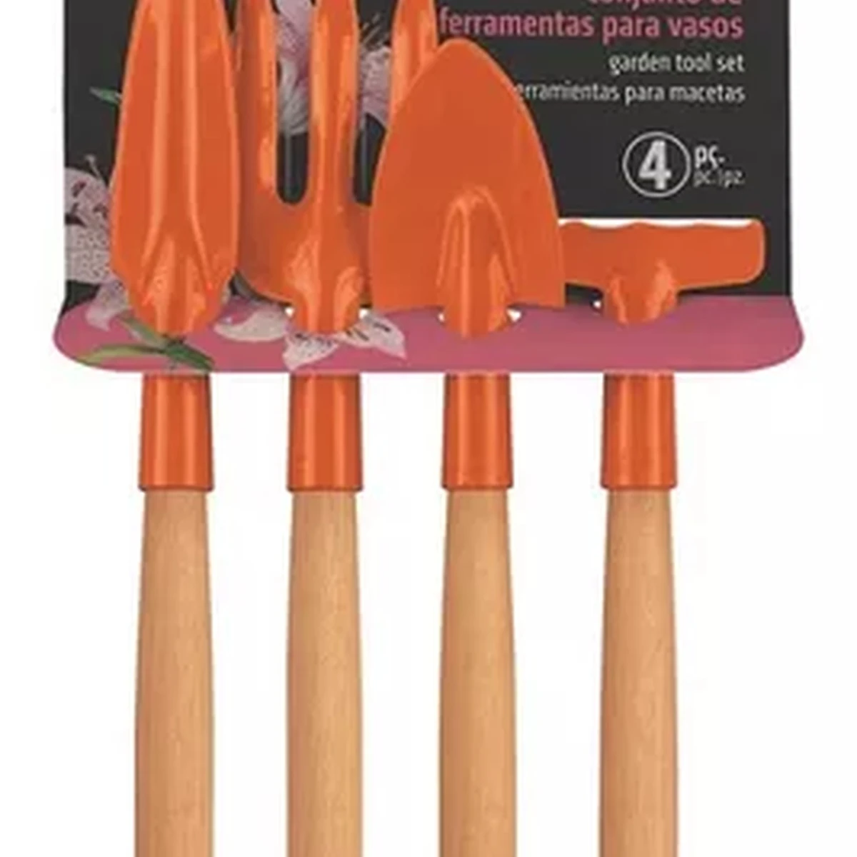 Set de Jardineria 4 piezas Tramontina 