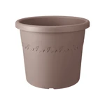 Maceta con ruedas Algarve Cilindro Wheels 58 cm Taupe