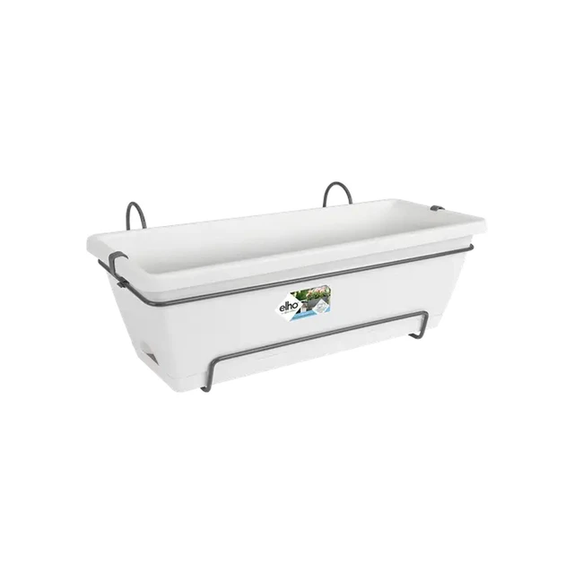 Jardinera con soporte Barcelona Allin1 50 cm White
