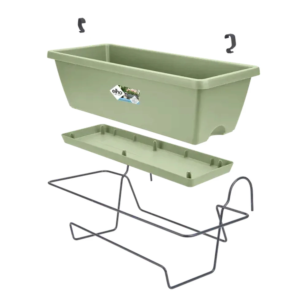 Jardinera con soporte Barcelona Allin1 50 cm Pistachio Green