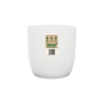 Maceta Flow Flowerpot 18 cm White