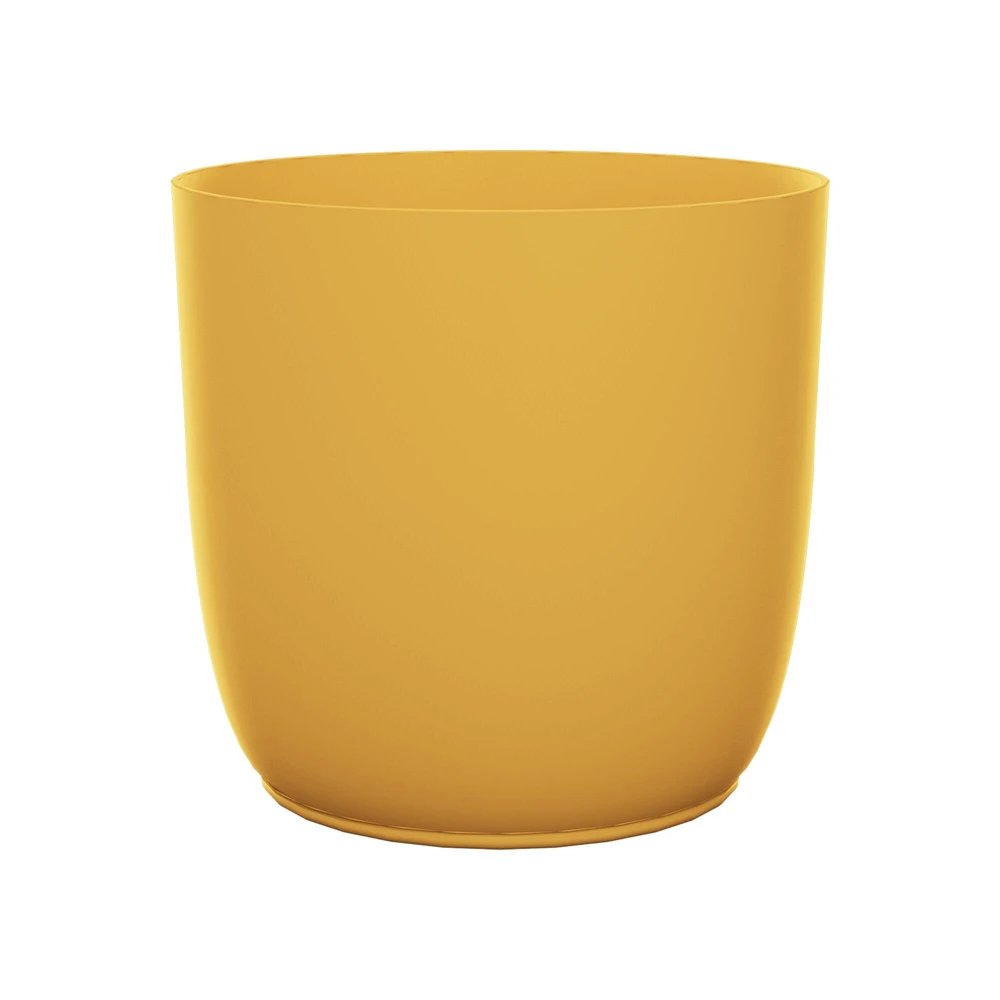 Flow Flowerpot 25 cm Mustard