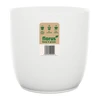 Maceta Flow Flowerpot 30 cm White
