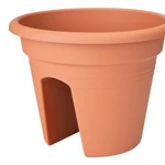 Maceta para balcón Green Basics Flower Bridge 30 cm Mild Terra