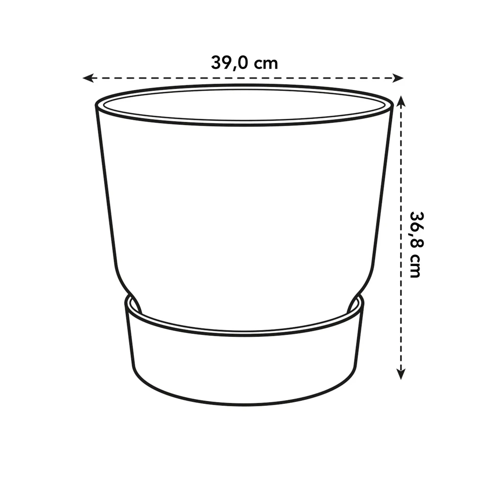 Greenville Round 40 cm Living Concrete