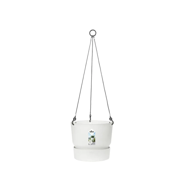 Greenville Hanging Basket 24 cm White