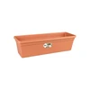 Jardinera Green Basics Trough 40 cm C/Plato Mild Terra