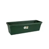 Jardinera Green Basics Trough 40 cm C/Plato Leaf Green