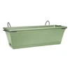 Mediterran Balcony Trough Set 50 cm Mint Green