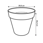 Loft Urban Round 30 cm White