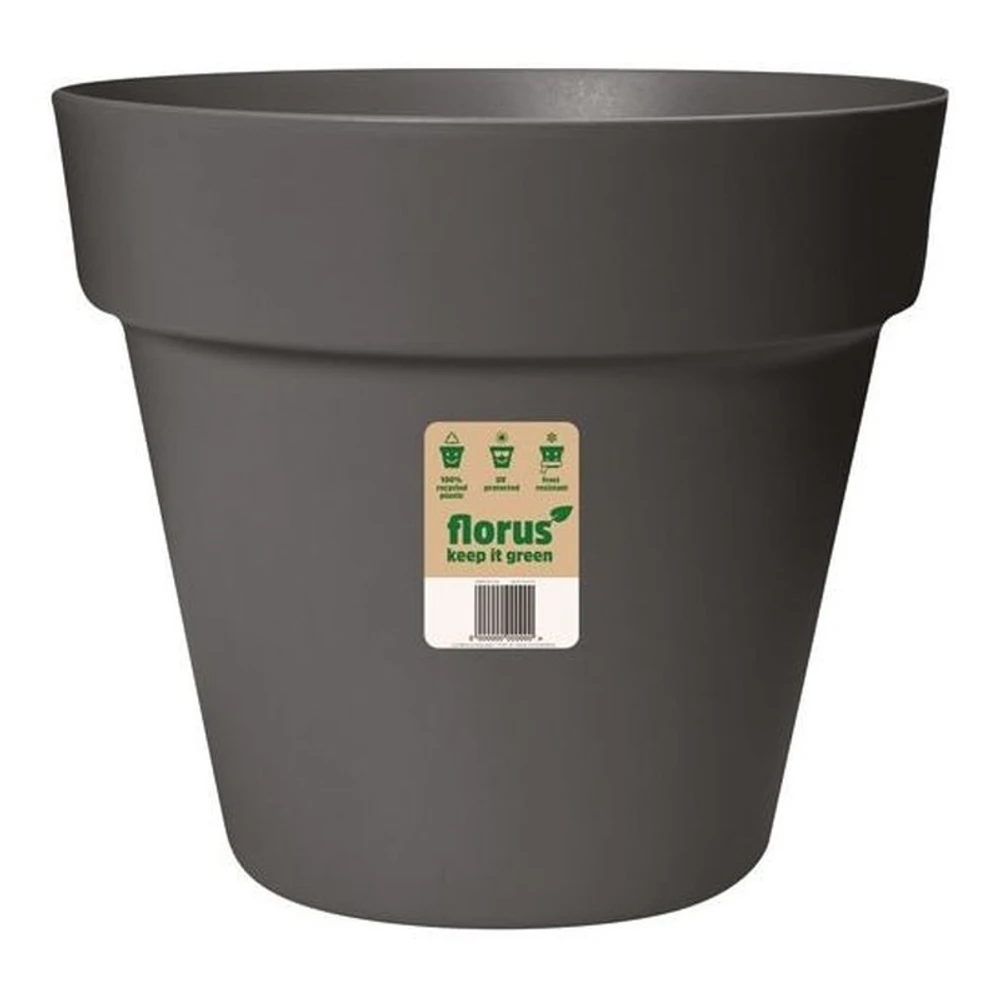 Maceta Paris Flowerpot 25 cm Anthracite