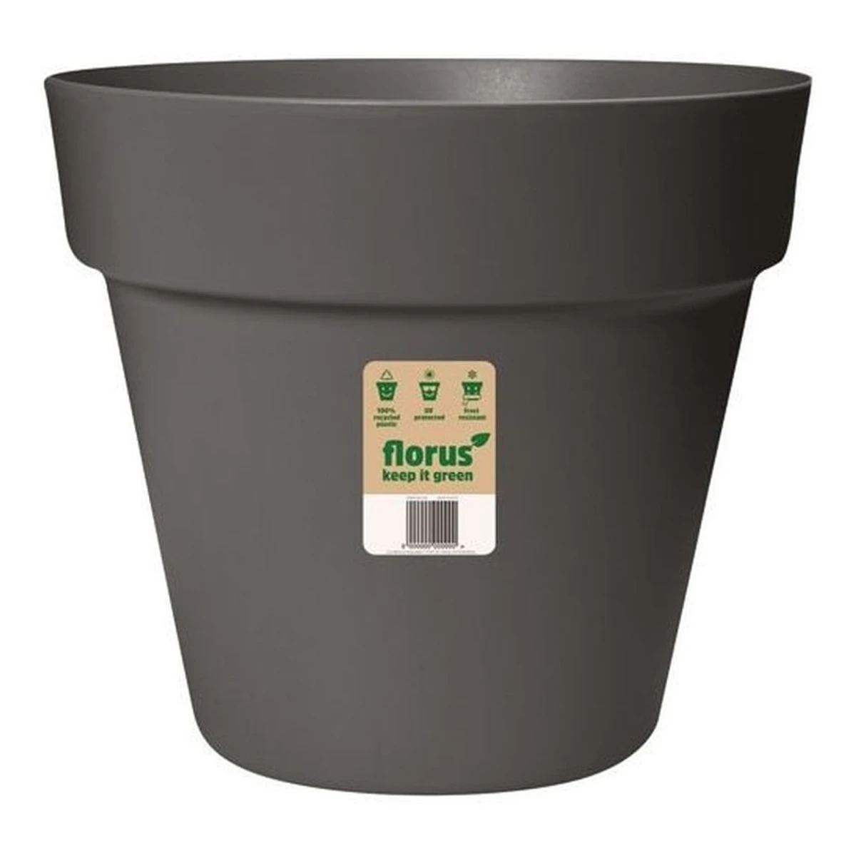 Maceta Paris Flowerpot 25 cm - Anthracite 
