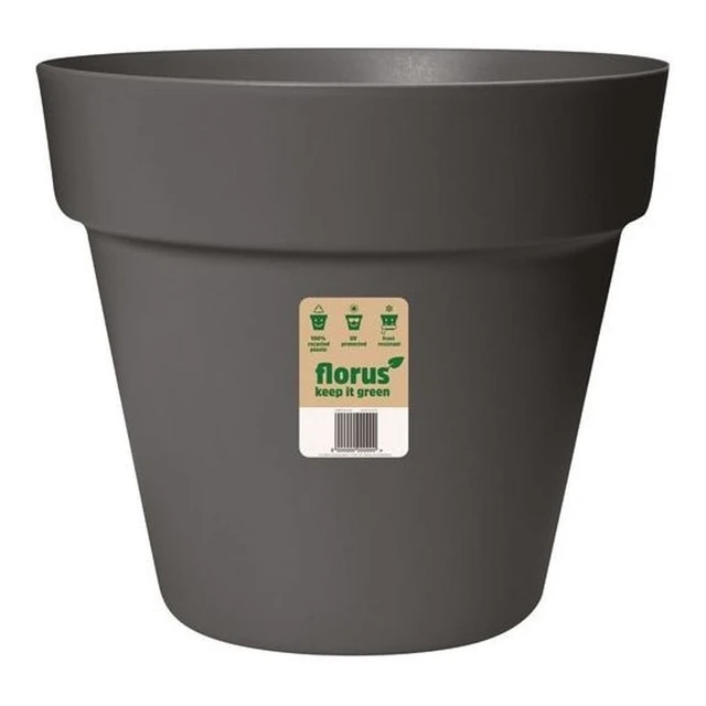 Maceta Paris Flowerpot 25 cm Anthracite