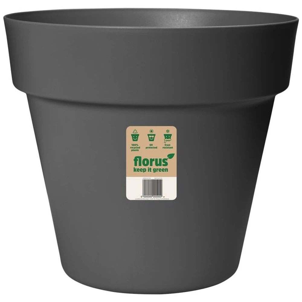 Maceta Paris Flowerpot 35 cm Anthracite
