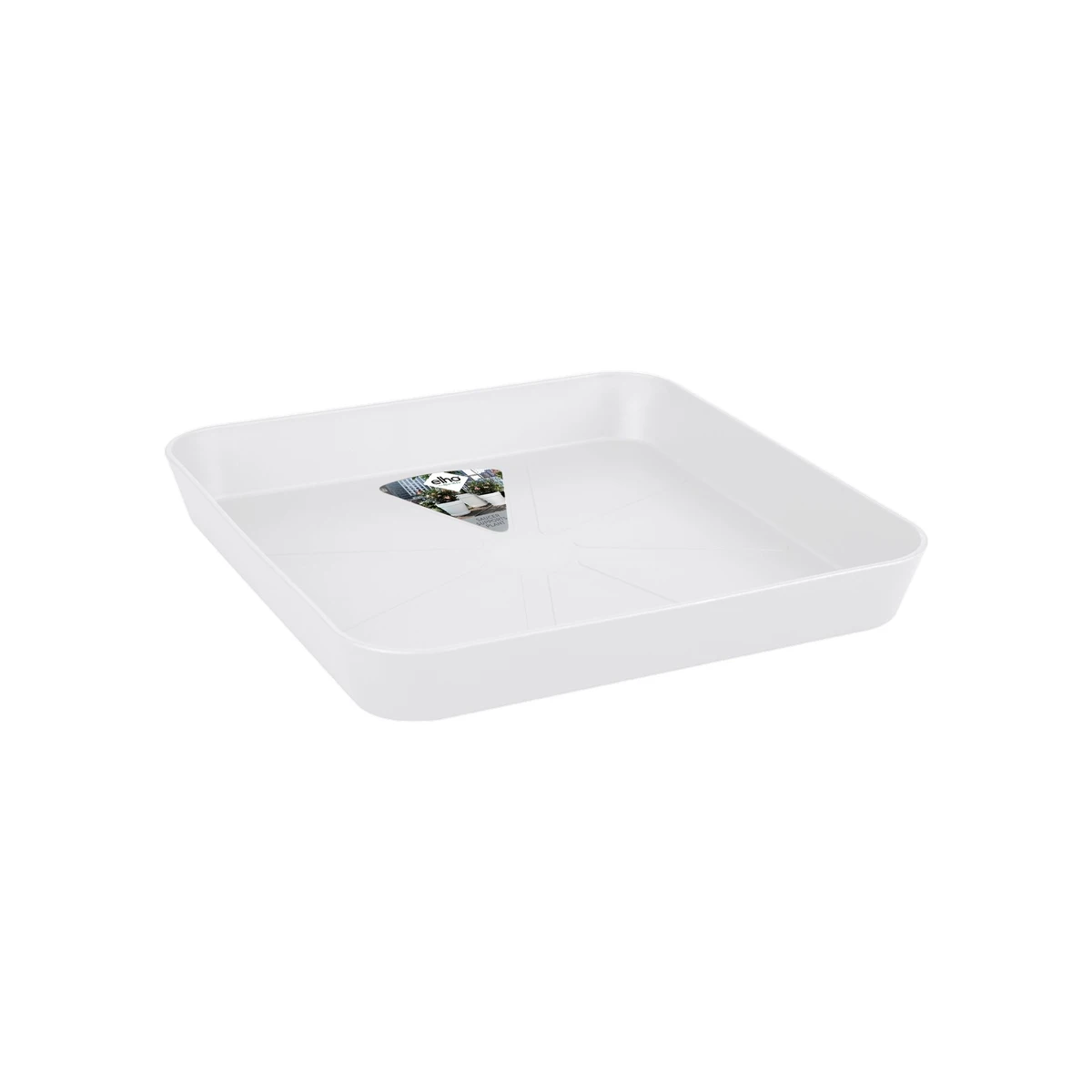 Plato Loft Saucer Square 22 cm - White 