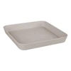 Plato Loft Saucer Square 22 cm Warm Grey
