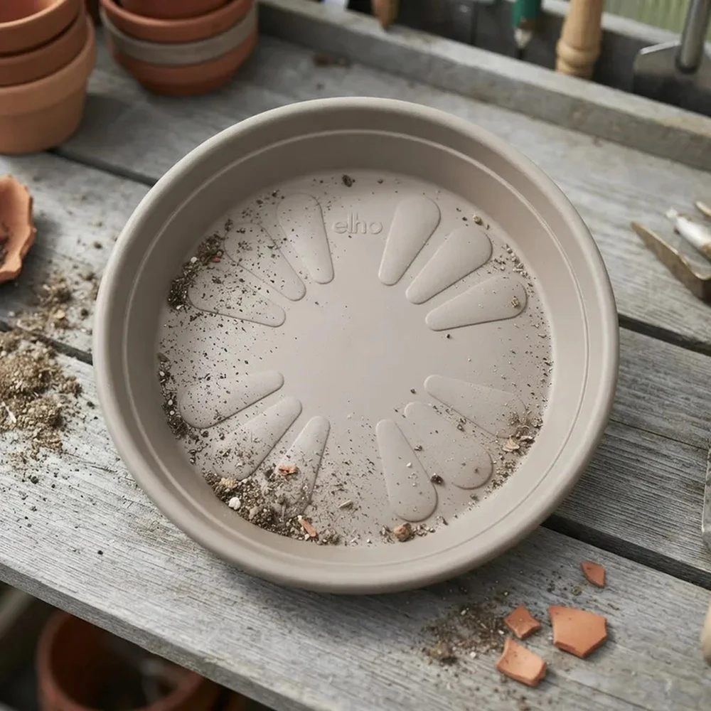 Universal Saucer Round 25 cm Taupe