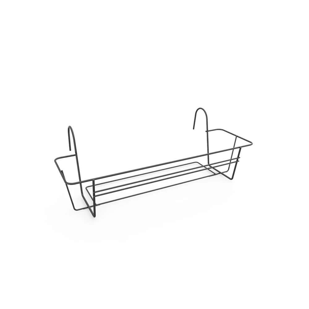 Green Basics Balcony Rack 40 cm Black