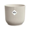 Maceta Vibes Fold Round 16 cm Linen White