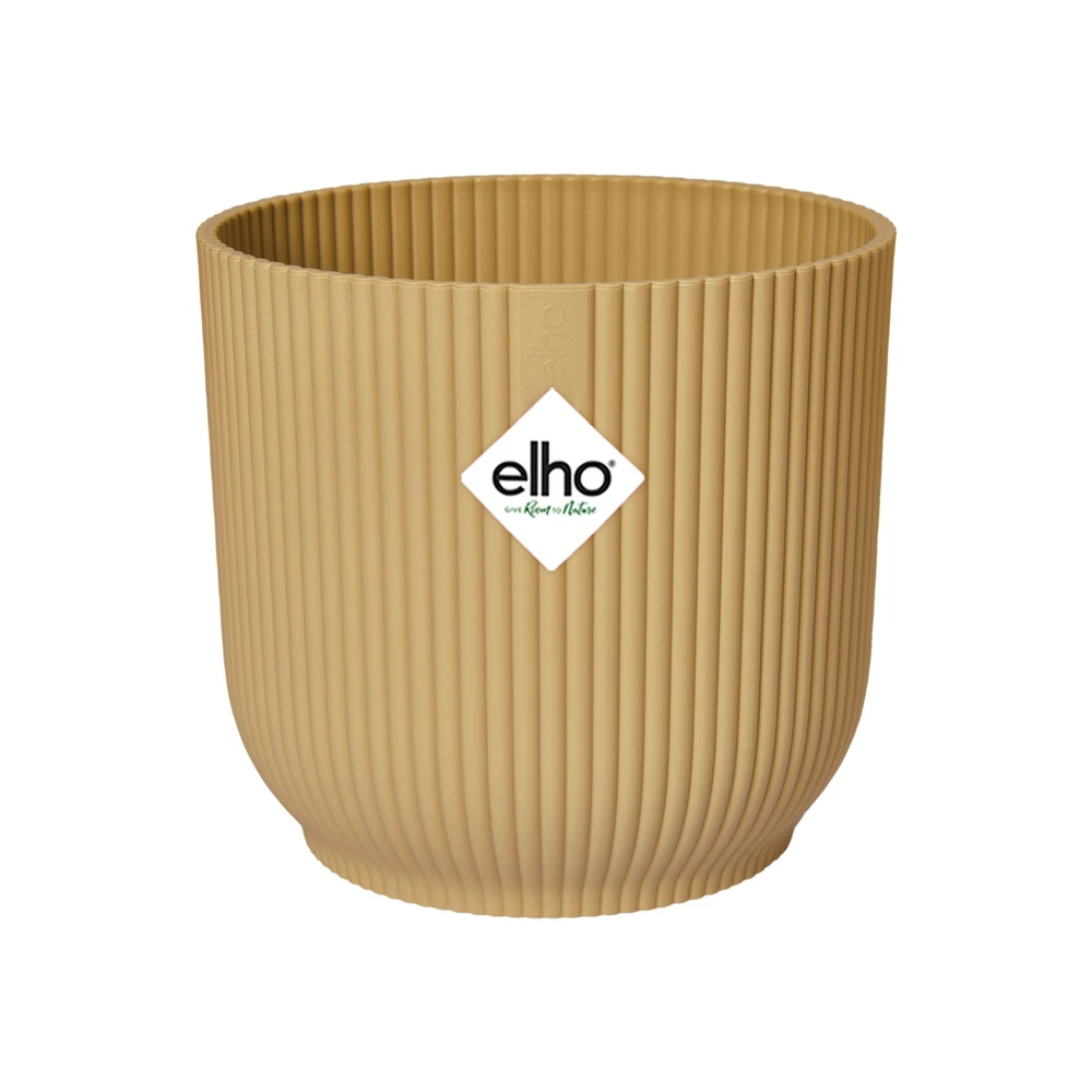 Maceta Vibes Fold Round 18 cm Butter Yellow