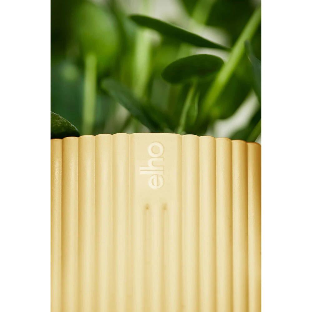 Maceta Vibes Fold Round 18 cm Butter Yellow