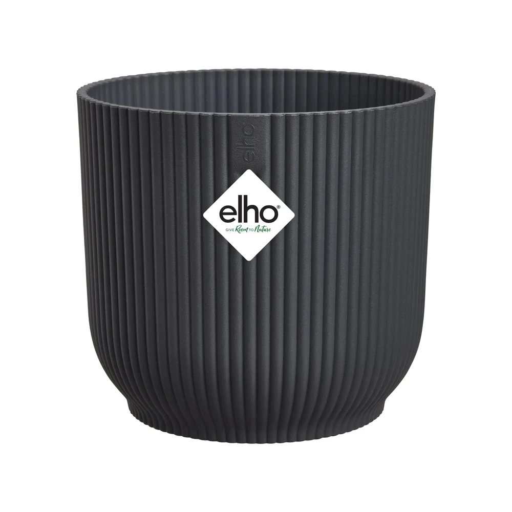Maceta Vibes Fold Round 22 cm Anthracite