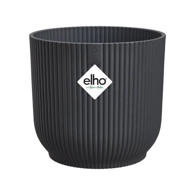 Maceta Vibes Fold Round 22 cm Anthracite