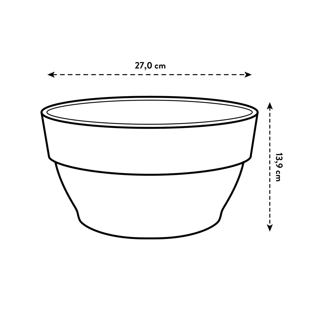 Vibia Campana Bowl 27 cm Living Concrete